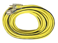 12/3 100' EXTENSION CORD LIGHTED END