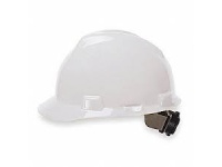 WHITE HARD HAT W/CUSTOM LOGO