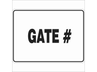 CONSTRUCTION SIGN GATE 1