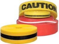 CAUTION TAPE REINFORCED WOVEN