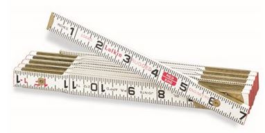 LUFKIN 6' WOOD ENGINEERING RULE