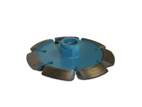 4" V-CRACK STAR BLUE DIAMOND BLADE