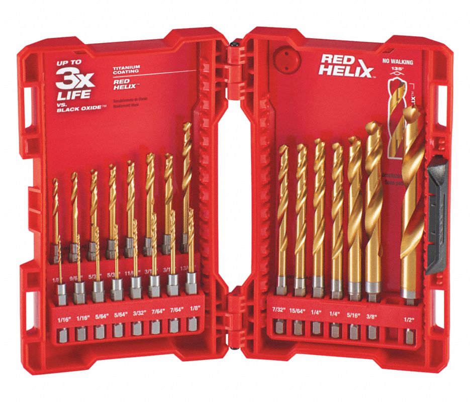 MILWAUKEE 23PC 1/4"DR DRILL SET