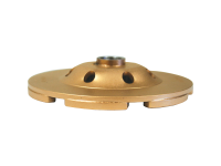 5" LOW PROFILE GOLD SPIRAL HUBLESS DIAMO