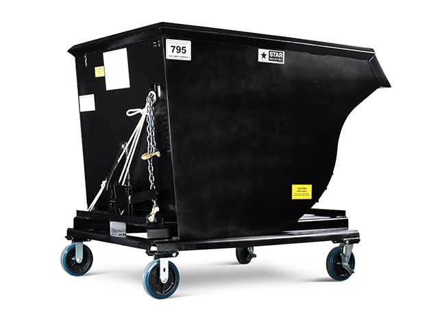 DUMPER,HOPPER 1 YARD (FOR FORKLIFT/LULL)