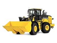 LOADER-4YD BUCKET RUBBER WHEEL