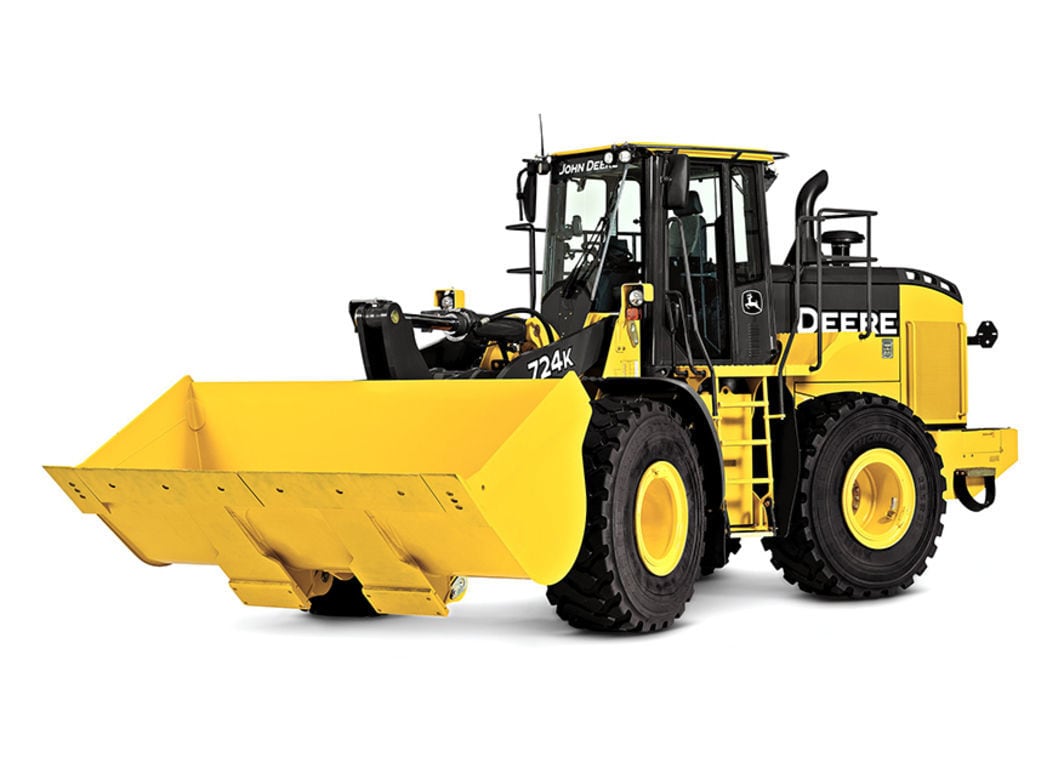 LOADER-4YD BUCKET RUBBER WHEEL