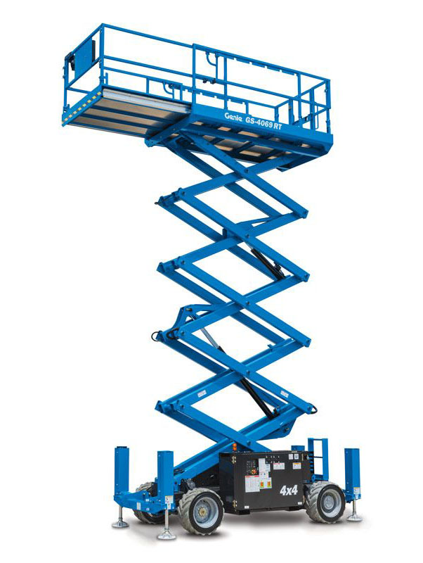 (RT)SCISSOR LIFT: 69"W 33'H
