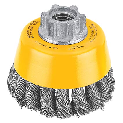4" X 5/8-11 KNOT WIRE CUP BRUSH