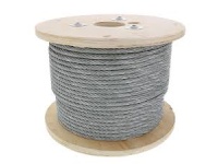 3/8" 7X19 GALV WIRE SAFETY CABLE