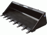 TOOTH BUCKET FOR SKID STEER