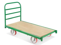 4 WHEEL FLAT CART