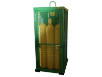 TORCH- SAFETY CAGE, 12 GAS CYLINDER STOR
