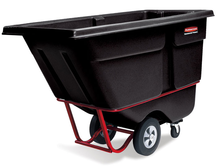 RUBBERMAID- TILT TRUCK 1/2 CU YD 850LB C