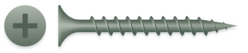#8 X 3 PHIL COARSE THREAD DECK SCREWS 5L