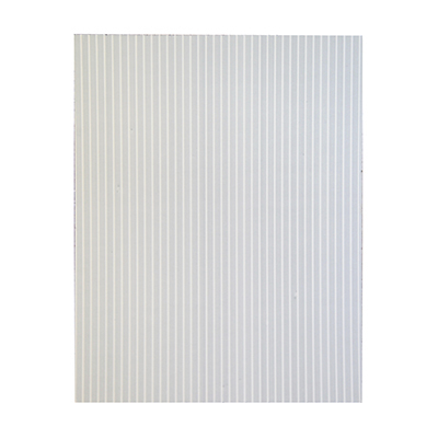 X-PLASTIC 48"X96" 4MM CORRUGATED WHITE