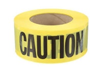 CAUTION TAPE 3"X1000'