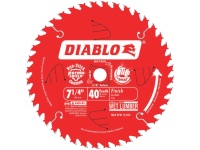 7-1/4" X 40T WOOD BLADE