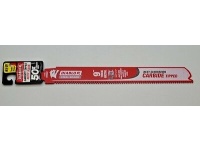 9" X 8TPI CARBIDE METAL RECIP BLADE