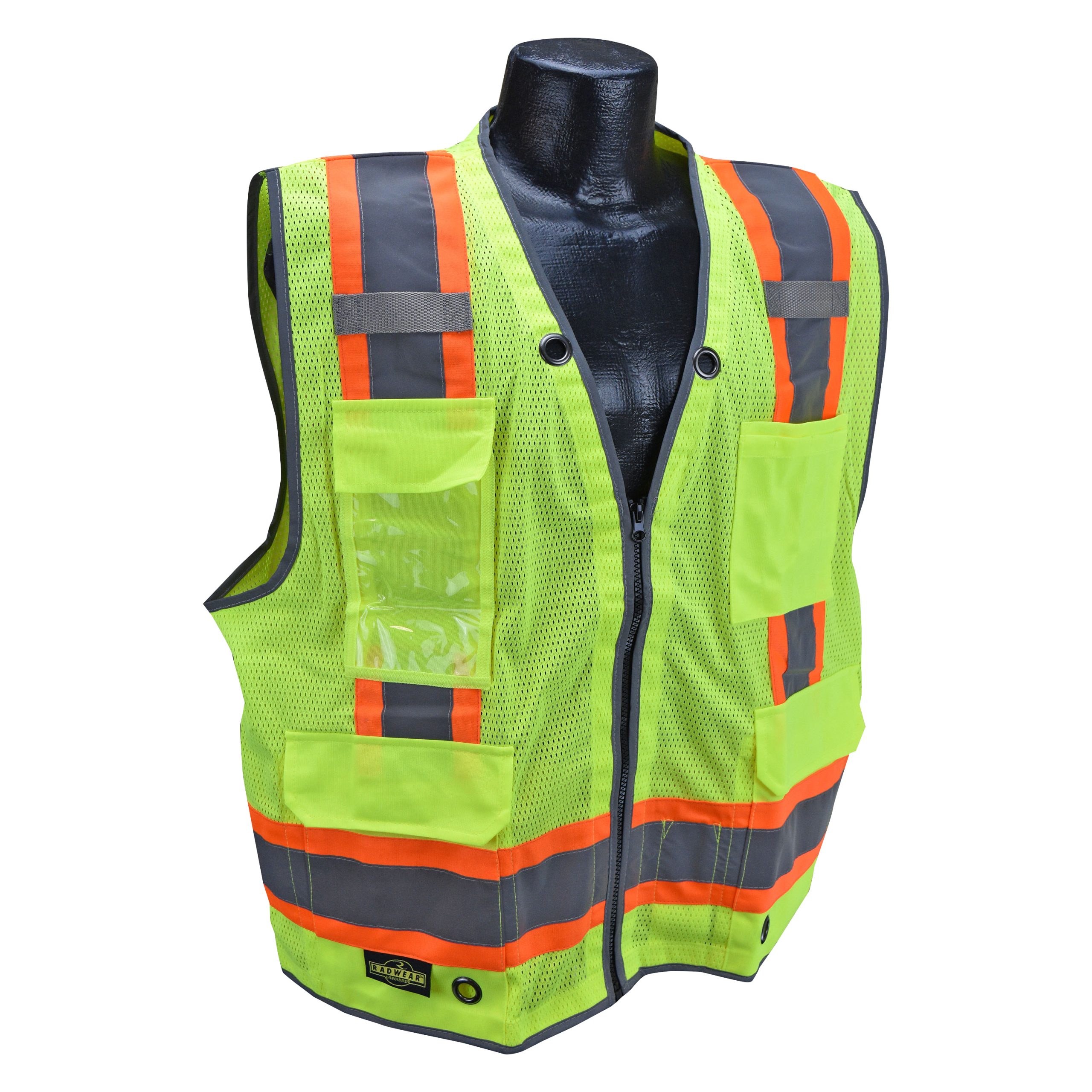 GREEN SURVEYOR VEST LARGE W/LOGO