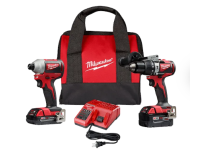 MILWAUKEE:DRILL & 1/4""IMPACT COMBO KIT