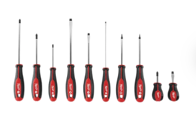 MILWAUKEE SCREWDRIVER KIT - 10PC