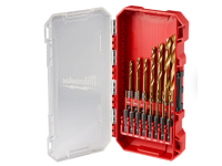 MILWAUKEE 15 PC SHOCKWAVE_x001A_ RED HELIX_x001A_ TI