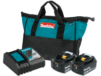 18V LXT® Lithium-Ion Battery and Rapid Optimum Charger Starter Pack, 2ea. BL1850B, DC18RC, bag (5.0Ah)