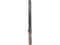 1"" x 20-1/2"" Flat Chisel, 1-1/8"" Hex
