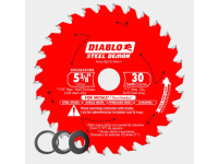 5‑3/8 in. x 30 Tooth Steel Demon Carbide-Tipped Saw Blade for Metal