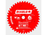6-1/2 in. x 40 Tooth Finish Trim Saw Blade