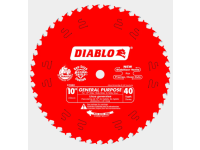 10 in. x 40 Tooth General Purpose Saw Blade
