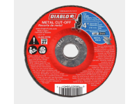 4 in. x 1/8 in. x 5/8 in. Metal Cut-Off Disc with Type 27 Depressed Center