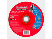 Steel Demon 7 in. Type 27 Metal Cut-Off Disc