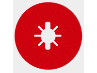 4-1/2 in. Fiber Disc, Aluminum Oxide, 50 Grit (4-Pack)