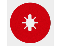 5 in. Fiber Disc, Aluminum Oxide, 80 Grit (4-Pack)