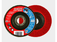 4-1/2 in. Steel Demon Flap Disc 40 Grit - Type 29