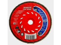 4-1/2 in. Steel Demon Flap Disc 60 Grit - with Speed Hub