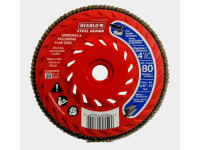 4-1/2 in. Steel Demon Flap Disc 80 Grit - with Speed Hub