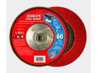 7 in. Steel Demon Flap Disc 60 Grit with Hub