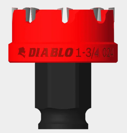 1-3/4 in. Steel Demon™ Carbide Teeth Hole Cutter