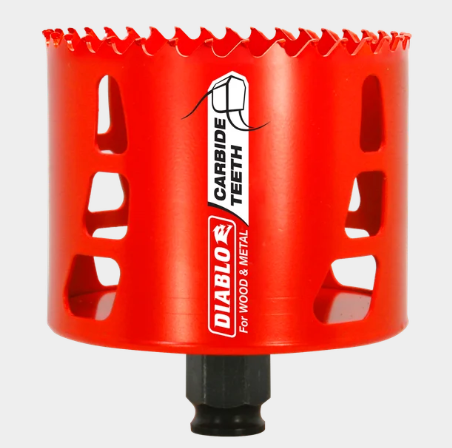 3-1/4 in. (83mm) Carbide-Tipped Wood & Metal Holesaw