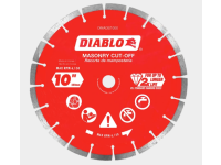 10 in. Diamond Segmented Cut-Off Discs for Masonry