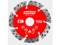 4 in. Diamond Segmented Turbo Cut-Off Discs for Masonry