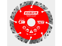 4-1/2 in. Diamond Segmented Turbo Cut-Off Discs for Masonry
