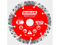 5 in. Diamond Segmented Turbo Cut-Off Discs for Masonry