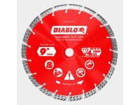 9 in. Diamond Segmented Turbo Cut-Off Discs for Masonry