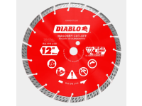 12 in. Diamond Segmented Turbo Cut-Off Discs for Masonry