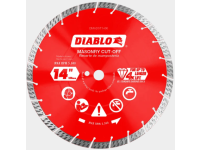 14 in. Diamond Segmented Turbo Cut-Off Discs for Masonry