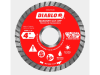 4 in. Diamond Turbo Cut-Off Discs for Masonry
